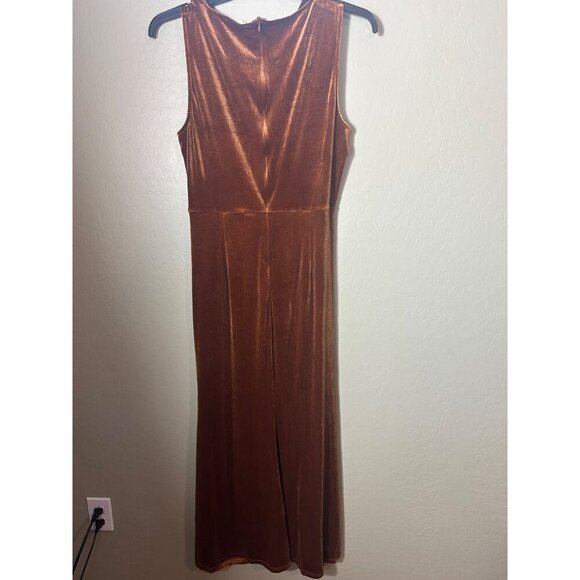 NWT VELVET* GRACE KARIN Formal Cocktail Dress Elegant Ruched Sleeveless Cowl 16 - Picture 3 of 5